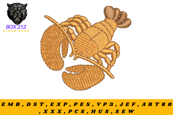 Crab Digital Embroidery Design